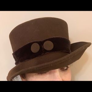 Vintage Brown Betmar Hat